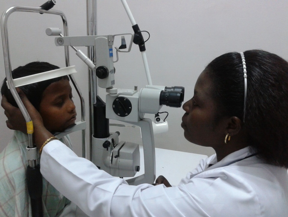Tanzanian Glaucoma specialist 